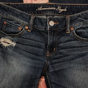 American Eagle Favorite Boyfriend Jeans.  8 short